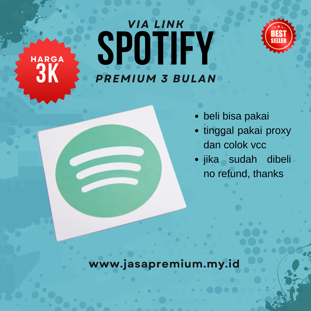 SPOTIFY PREMIUM LINK REDEEM ONLY PAYMENT SENDIRI